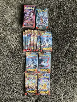 Pokemon Tcg Booster Packs Lot Assorted 10 Card Booster Packs 18 Packs Total - Image 3