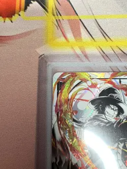 Portgas.D.Ace ST13-002 ALT ART English Leader Three Brothers Bond One Piece Card - Image 3