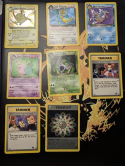 Team Rocket Lot - 39 Cards incl 8 Rares/1 Holo- Pokemon TCG Vintage - Image 5