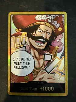 One Piece Gol.D.Roger GOLD DON!! Card (OP-13) English - Image 1