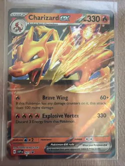 Charizard ex 161 Sv: Scarlet & Violet Promo Cards Holo - Image 1