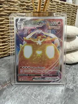 Cinderace VMAX 045/264 Ultra Rare Fusion Strike Pokemon Card - NM/Mint - Image 1