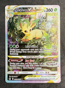 Leafeon VSTAR Crown Zenith Galarian Gallery GG35/GG70 Pokemon Card TCG NM/M - Image 1