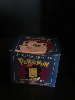 Jigglypuff 1999 Pokemon 23K Gold-Plated Trading Card/Ball Burger King Blue - Image 2