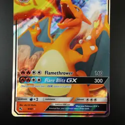 Charizard GX 9/68 Hidden Fates Holo Full Art Pokemon Card - Image 3