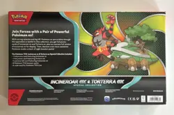 Pokemon Trading Card Game Incineroar ex and Torterra ex Special Collection Box - Image 2