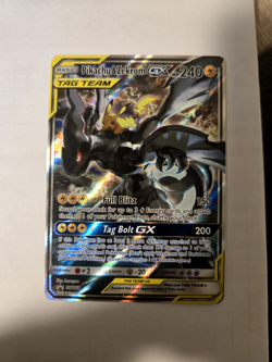 Pokemon TCG Pikachu & Zekrom GX Black Star Promo Card SM16 PSA 10 POTENTIAL - Image 1