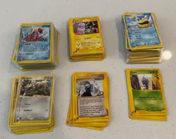 Huge 165 Card Pokemon Lot TCG WOTC E Reader Lot Reverse Holo Rare ALL E SERIES - Image 1