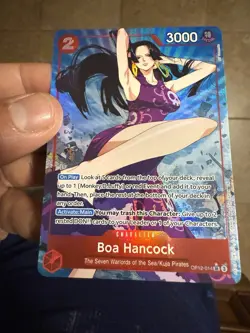 Boa Hancock (Alt Art) OP12-014 SR Legacy of the Master - ONE PIECE Card ENGLISH - Image 2
