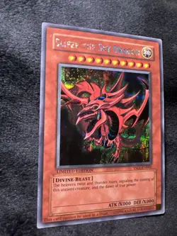 Yu-Gi-Oh Slifer the Sky Dragon Limited Edition Secret Rare Card YMA-EN001 - Image 2
