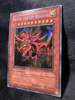 Yu-Gi-Oh Slifer the Sky Dragon Limited Edition Secret Rare Card YMA-EN001 - Image 3