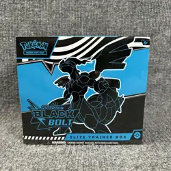 Pokemon TCG Scarlet & Violet Black Bolt ETB Factory Sealed - Image 1