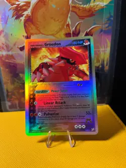 Team Magma's Groudon 9/95 Reverse Holo Pokemon 2004! - Image 1