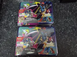 2025 Fall Pokemon Mega Collection Lunch Box Tin Sealed Two Pack - Image 1