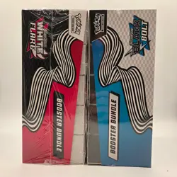 Sealed Pokemon Scarlet & Violet White Flare & Black Bolt Booster Bundle Display - Image 3