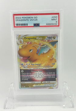 Dragonite VSTAR 050/078 Pokemon GO Holo PSA 9 - Image 1