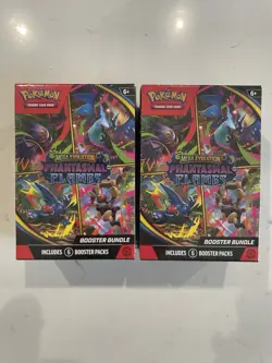 Pokemon Phantasmal Flames Booster Bundle Lot of 2 - Image 1