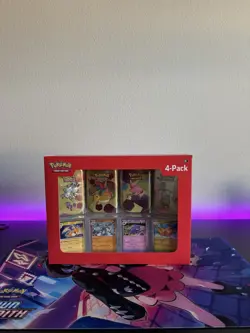 Pokemon 151 Mini Tins 4 Pack TCG Sams Club Exclusive *SEALED IN-HAND* (LOT of 2) - Image 2