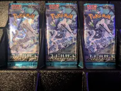 3x Snow Hazard Japanese Pokemon Booster Packs (Sealed) | SV2P UK Seller - Image 1
