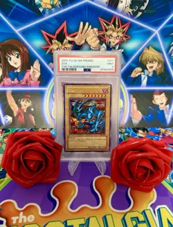 YUGIOH The Falsebound Kingdom ZOA TFK-001 Secret Prismatic Rare PROMO PSA 9 MINT - Image 1