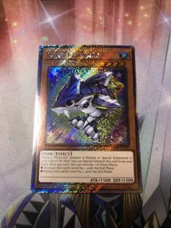 Wind-Up Shark 1st Edition Platinum Secret Rare RA04-EN180 Yu-Gi-Oh! - Image 1