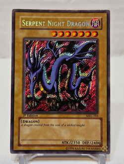 Serpent Night Dragon MRL-103 Secret Rare 1st Edition Yugioh 121 - Image 1