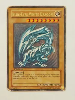 Blue-Eyes White Dragon SDK-001 Starter Deck: Kaiba 1st Edition HP Yugioh TCG - Image 1