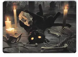 Nine-Lives Familiar Art Card (/54) #8 Art Series: Foundations NM - Image 1