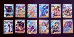 Lot 12x - Pokemon Trainer & Supporter Cards Full Art Cards TCG - NM - Image 1