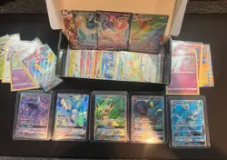 Eeveelutions Pokemon Card Collection Lot Holos Full Arts Hits Vintage Wotc More - Image 1
