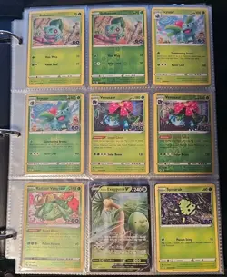 POKEMON GO Complete Base Set with Reverse Holo Cards + Binder - 127 Total Cards - Image 1