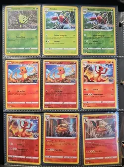 POKEMON GO Complete Base Set with Reverse Holo Cards + Binder - 127 Total Cards - Image 2