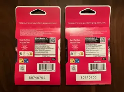 Gundam Card Game Dual Impact Sleeved Booster Packs x2 GD02 English New Sealed - Image 2