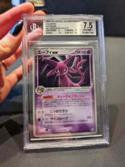 BGS 7.5 Espeon EX - NM Japanese Golden Sky /Unseen Forces 041/106 Pokemon Card - Image 1