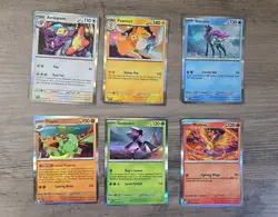 Pokemon TCG Phantasmal Flames 6 Card Holo Lot NM - Image 1