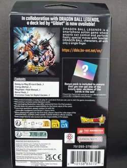 Dragon Ball Super Card Game Fusion World Starter Deck EX Giblet [FS10] ENG VER - Image 2