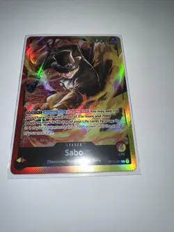 Sabo ST13-001 L The Three Brothers Ultra Deck One Piece Card Game English - Image 1