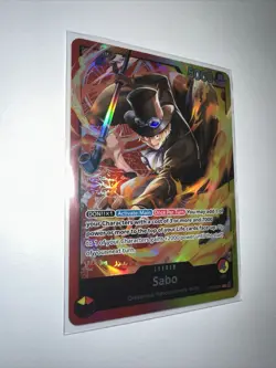 Sabo ST13-001 L The Three Brothers Ultra Deck One Piece Card Game English - Image 4
