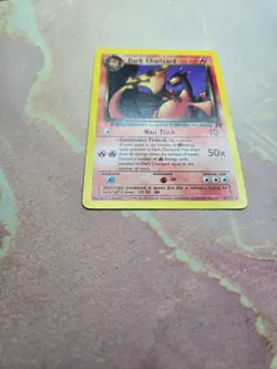 LP - Dark Charizard 21/82 Non-Holo Rare Team Rocket Pokemon Card - Image 3