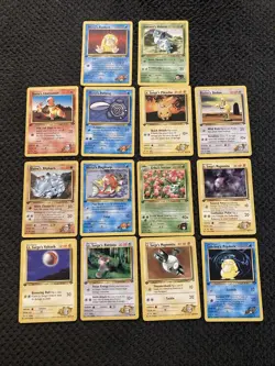1st Edition Pokemon WOTC Lot Gym Challenge/Heroes With 14 Cards! LP-MP Condition - Image 1