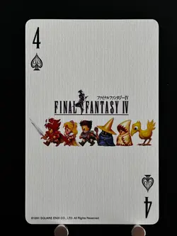 Final Fantasy Card 25th Anibersary Playing Cards Trump JAPAN Collection FF S4 - Image 1