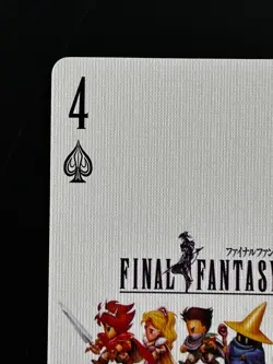 Final Fantasy Card 25th Anibersary Playing Cards Trump JAPAN Collection FF S4 - Image 2