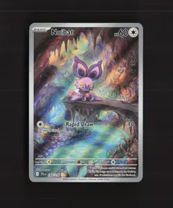 Noibat 169/159 Journey Together Full Art Ultra Rare Holo Pokemon Card NM - Image 1
