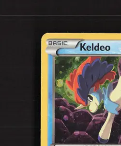 Keldeo XY191 XY Black Star Promo Holo Pokemon Card MP - Image 3