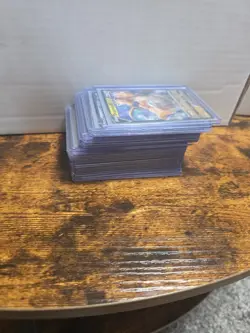 32 HOLO Pokemon Card Lot - Hits And Bulk With Top Loaders And Sleeves - Image 3