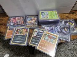 32 HOLO Pokemon Card Lot - Hits And Bulk With Top Loaders And Sleeves - Image 4