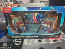 Pokemon Trading Card Game Greninja ex and Kingdra ex Special Collection Box - Image 1