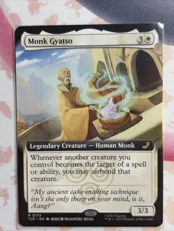 Monk Gyatso R Extended Art #173 | TLE Avatar Eternal | MTG - Image 1