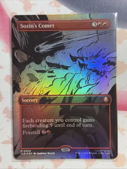 Sozin's Comet (0309) - Foil - Borderless M MTG Avatar: The Last Airbender M/N - Image 1