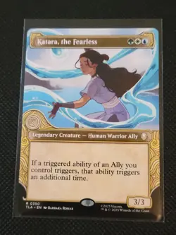 Katara, the Fearless (Showcase) - #350 - Rare - Avatar: The Last Airbender - Image 1